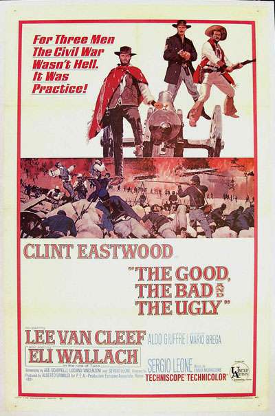 The good the bad /& the ugly #18 movie poster print